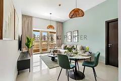 Spacious 1BR with Pool views in JVC | Ideal for Mid - Term Rental, Monthly & Weekly Stays | All Bill