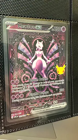 Mewtwo EX Special illustration rare 151/128