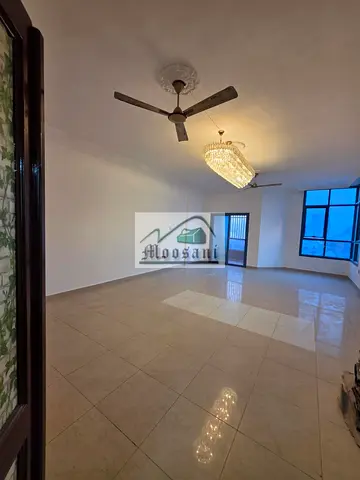 LIMITED OFFER!!! Big 3 BHK Apartment with Maid room 4 Washrooms Available for Rent in AED 55,000/-in 4 Payment in Nuaimiya Towers, Ajman
