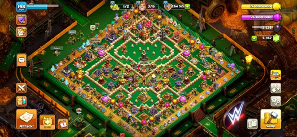 Clash of Clans Town Hall 16 MAX