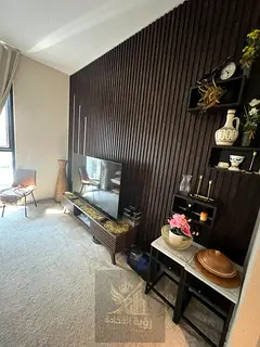 Furnished studio in Aljada, all bills included, gym, pool and parking