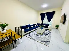 2BHK furnished apartment in Ajman | Real photos | Neat & clean furniture | Bills & internet included