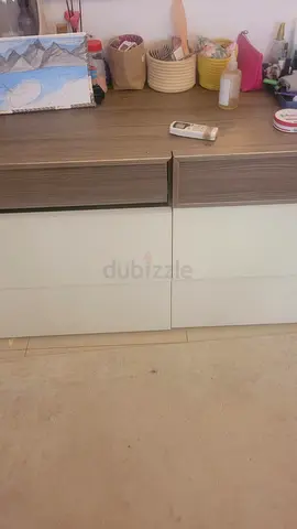 Used 6-drawer Modern Chest / Dresser in White Gloss