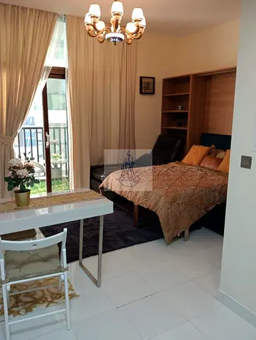 Amazing Studio Apartment For Rent Fully Furnished With Balcony Cummunity View