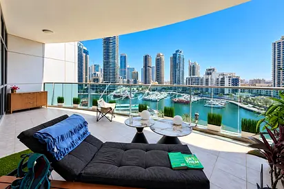 Marina View | Furnished | Maid Room | Mid Floor
