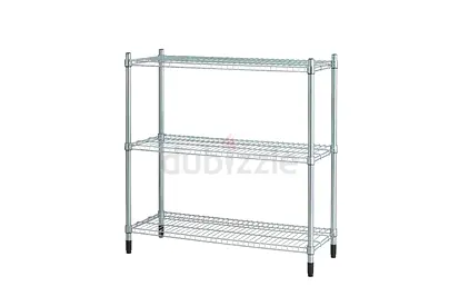 BRAND NEW!! OLAUS Shelving unit, galvanised, 92x36x94 cm RRP: 195 AED.