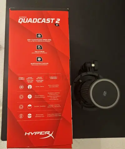 HYPER X QUADCAST 2S MIC WITH ARM STAND