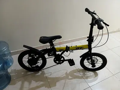 Foldable 16-inch City Bike - Compact, Single Gear, Good Condition