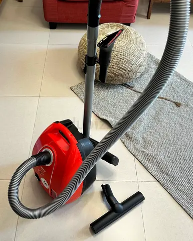 Red Canister Vacuum Cleaner - Good Working Condition