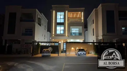 🏡✨ **Luxury villa for rent in Al Amrah area - Ajman | 7 Master Bedrooms with Elevator for AED 135,000** ✨🏡