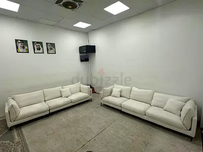 Like new condition indigo Living sofa