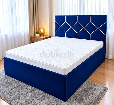 Brand new queen size storage Bed including mattress good quality
