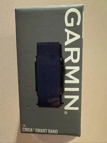1 Garmin Cirqa Smart Band (new in box) - Navy L-XL