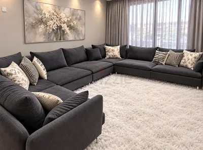 Sectional Modular IKEA sofa 9 siters. Like new