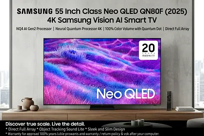 Samsung 55" Neo QLED QN80F 2025 - 4K Smart TV (Like New)
