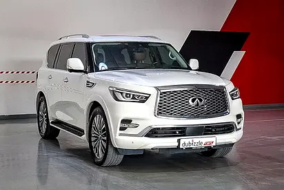 AED 2264/month | 2021 Infiniti QX80 8S Luxury | GCC Specs | Ref#528547