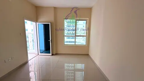 2BR apartment for annual rent in Al Taawun Sharjah with free parking balcony open view built in war