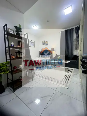Furnished hotel-style studio available for rent in #Ajman Al Nuaimiya, Al Ittihad Street
