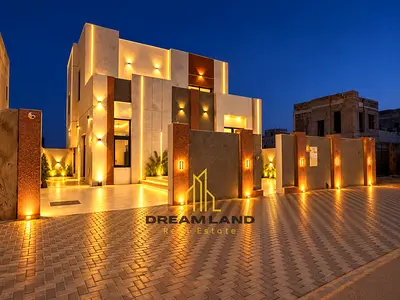 3-Bedroom Villa for Sale in Al Helio, Ajman Villa for Sale in Al Helio The kitchen is equipped with essential appliances and connects directly to th