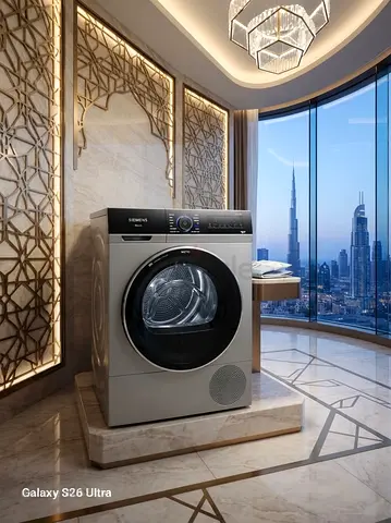 Siemens iQ700 Heat Pump Dryer – Silver | Nearly New Condition
