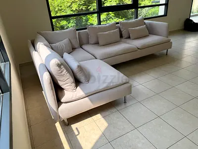 Perfect Like new Condition Ikea Sodhremn Corner Sofa Beige