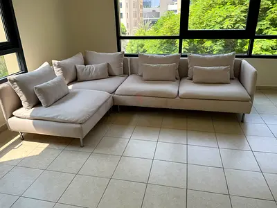 Perfect Like new Condition Ikea Sodhremn Corner Sofa Beige