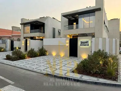 A prime opportunity in Al Rawda 3 Corner Villa with central air conditioning, electricity, water, and AC included | 5 Master Bedrooms | Freehold