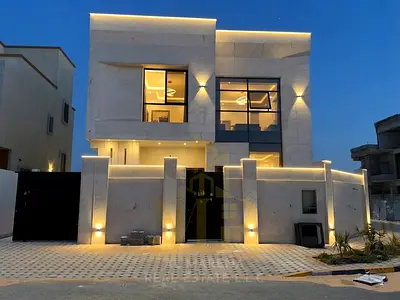 فيلا مميزة للبيع في الزاهية | كورنر مساحة الارض 3200 قدم  طابقين وروف 5 غرف تكييف مركزي | تملك حر
