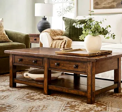 Pottery Barn Rectangular Coffee Table