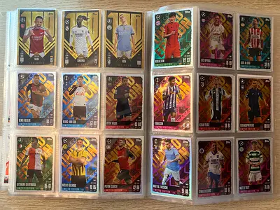 Topps Match Attax 24-25 UEFA Competitions - 90%+ complete + assorted EXTRA + 2025/26 (500 CARDS)