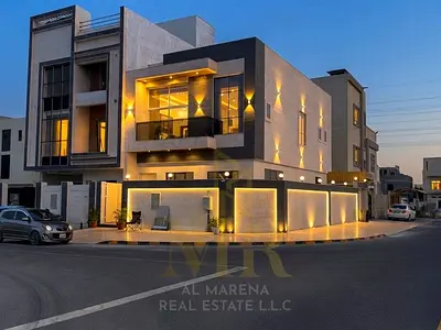 بدفعه اولي 10% فقط وقسط شهري 6000 درهم امتلك فيلا كورنر زاويه شارعين جاهزه للسكن شامل الكهرباء والمياه والمكيفات تملك حر لجميع الجنسيات
