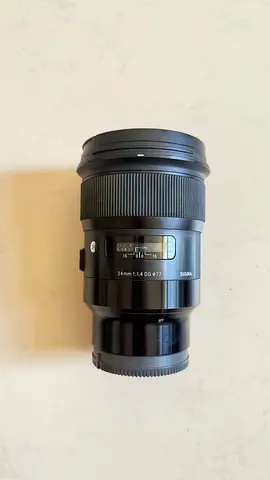 Lense -   Sigma 24mm F1.4 DG HSM | Art E-mount