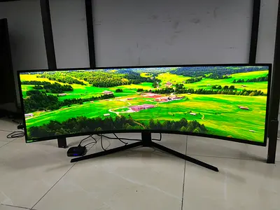 The Samsung Odyssey G9 (49-inch) is a super ultrawide curved gaming monitor, known for its immersive
