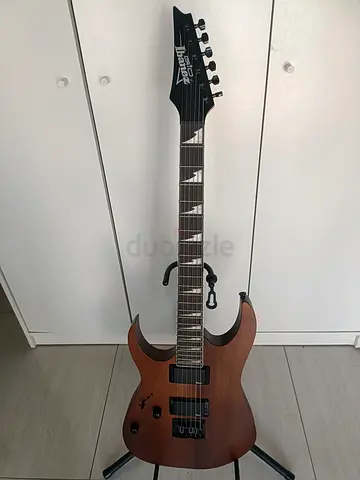 Acoustic and electric guitar