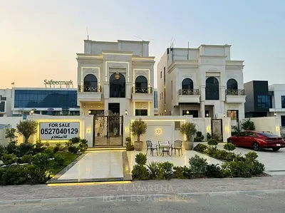 Registration Fees Included | Luxury Villa in a Prime Location | Mall Behind & Park in Front | 6 Master Bedrooms | 2 Floors + Rooftop | Freehold for Al