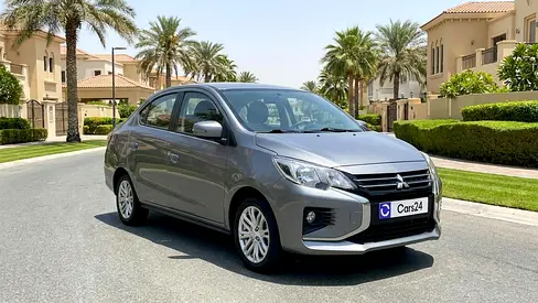 AED 408/m | 0 DP | Free 3 Months Warranty | Service History | 30D Return | MITSUBISHI ATTRAGE 2023
