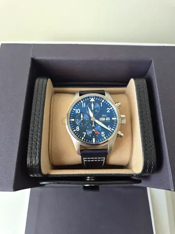 IWC Pilot Chronograph 41mm - Blue Dial (Automatic) - Box & papers included
