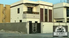 Villa for rent in Al Yasmeen, Ajman | 4 bedrooms, majlis, living room, spacious kitchen, and maid's 