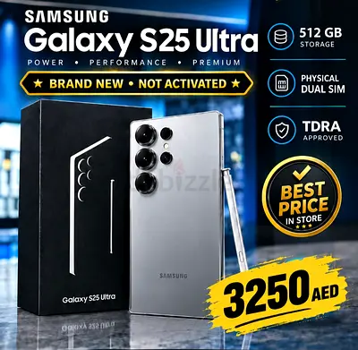 Samsung Galaxy S25 Ultra 512 GB - Brand New, Unactivated