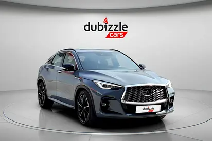AED 1429/month | 2022 Infiniti QX55  | GCC Specs | Ref#531846