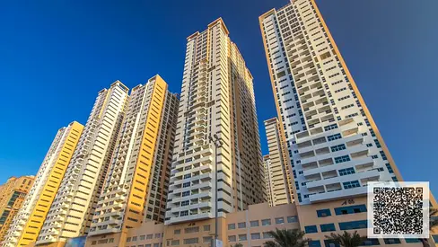 1BHK FOR RENT IN AJMAN ONE TOWER – WITH PARKING 31000/-AED ONLY.