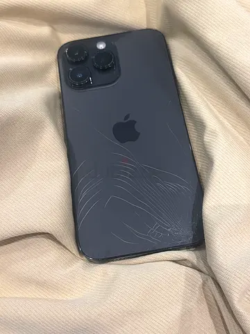 iPhone 14 Pro Max battery 84 little broken from the back for sale