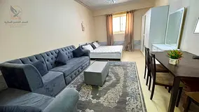 Furnished studio apartment in Al Yasmin Towers, near City Centre and opposite Salem Market. Price in