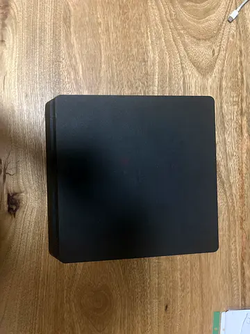 PS4 with cables