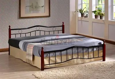 Brand New king size wooden Steel bed frame For sale