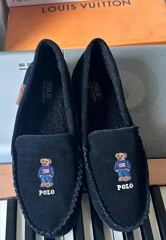 Ralph Lauren polo bear loafers women