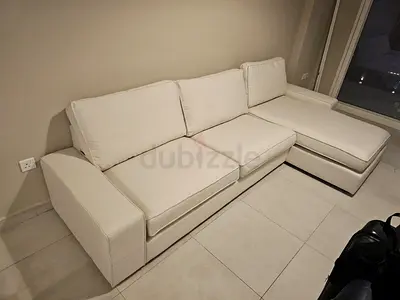 Like new Condition Ikea Kivik L Shape Sofa Beige