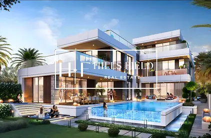 Distress Deal | 6 BR Luxury Villa | On the lagoon | Basement | Exclusive | Handover Soon | Motivate
