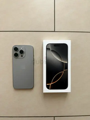 IPHONE 16 PRO 256 GB Natural Titanium Battery health 99%