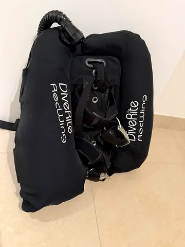 DiveRite Transpac + RecWing BCD - Used, Good Condition